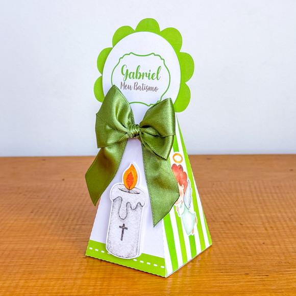 Personalizados Batizado Verde 30 Peças