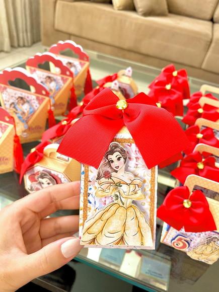 Personalizados Bela e a Fera 30 Peças