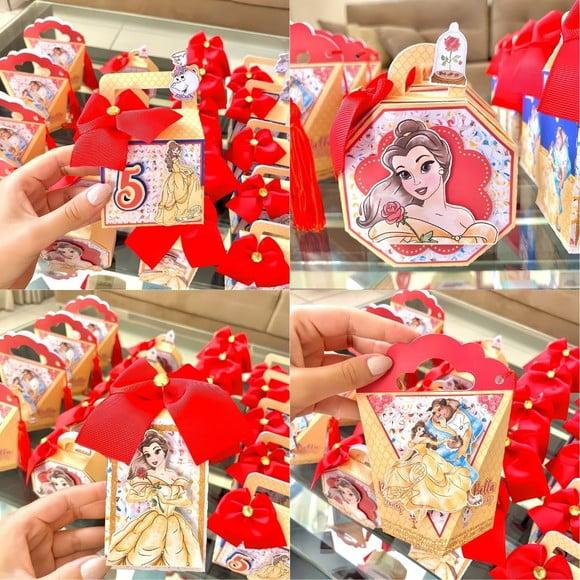 Personalizados Bela e a Fera 40 Peças