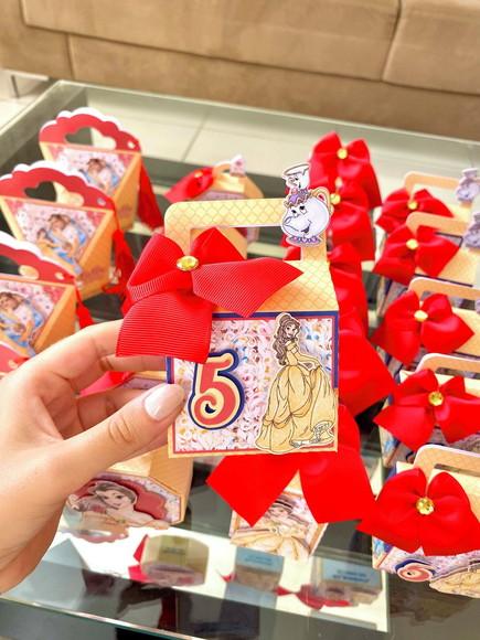 Personalizados Bela e a Fera 30 Peças