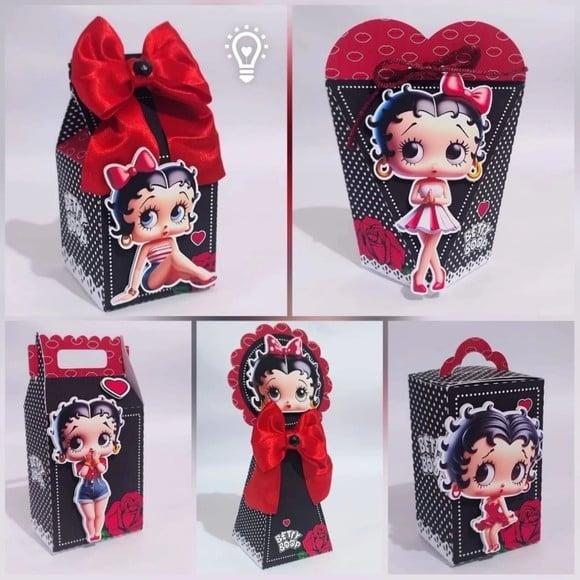 Personalizados Betty Boop 30 Peças