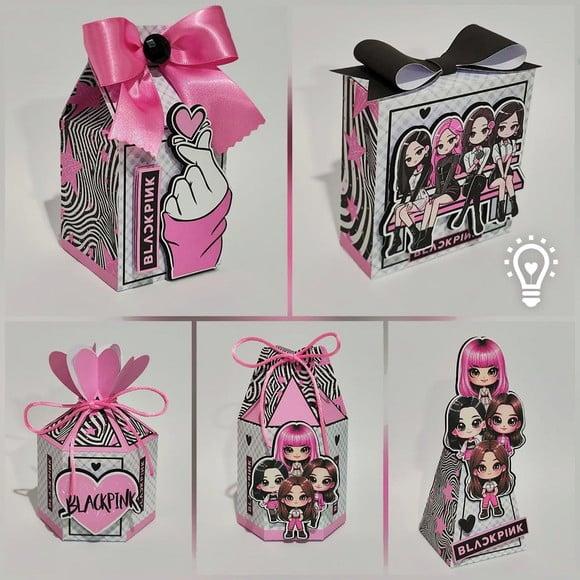 Personalizados Black Pink 20 Peças