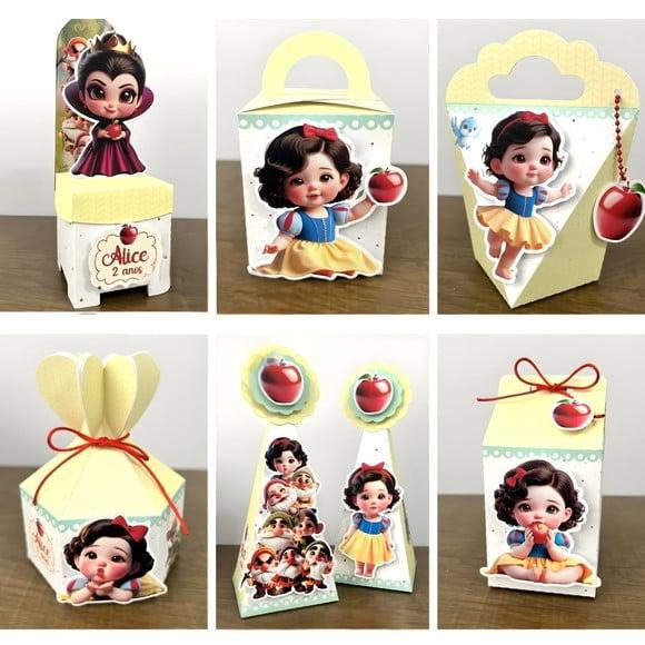Personalizados Branca de Neve Baby 50 Peças
