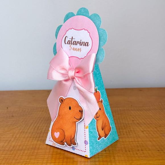 Personalizados Capivara Menina 40 Peças