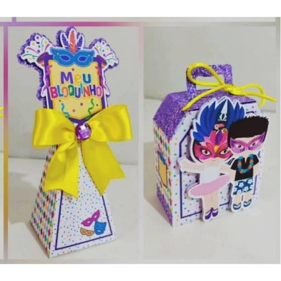 Personalizados Carnaval 20 Peças