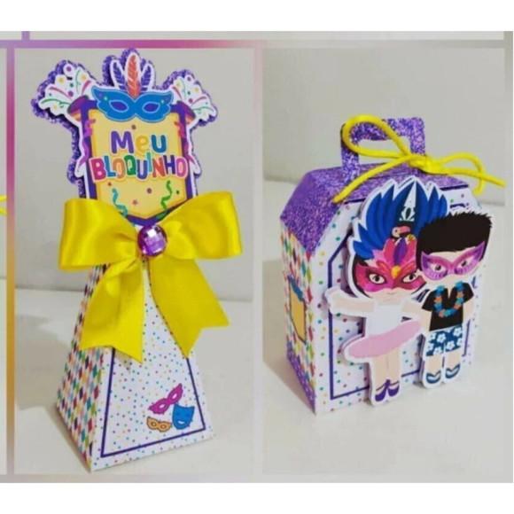 Personalizados Carnaval 60 Peças