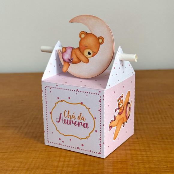 Personalizados Chá de Bebe Rosa 30 Peças