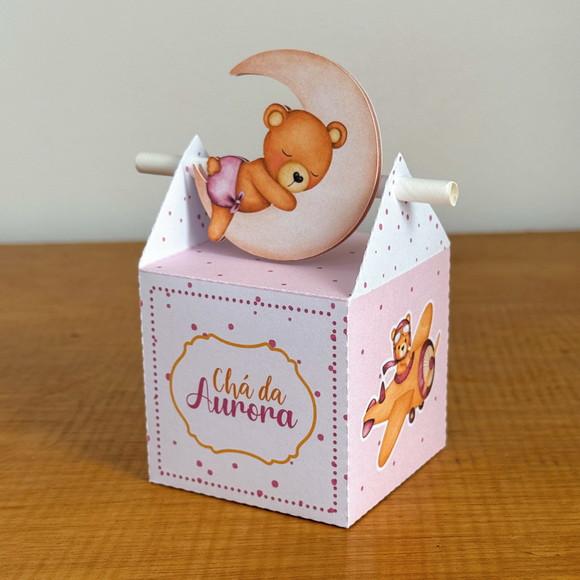 Personalizados Chá de Bebe Rosa 20 Peças