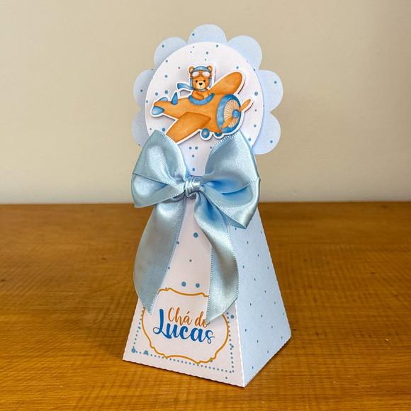 Personalizados Chá de Bebe Ursinho Azul 50 Peças