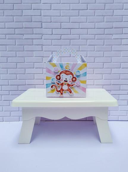 Kit Festa Circo Rosa Aquarelado Personalizado