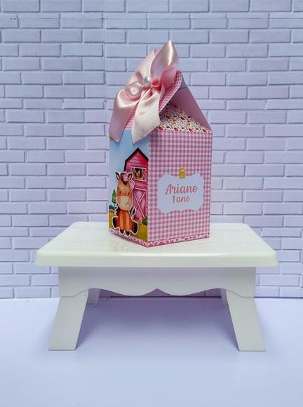 Personalizados Fazendinha Rosa (30 Peças)