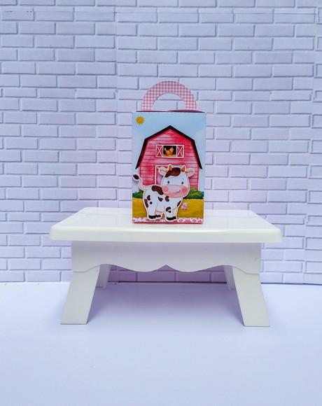 Personalizados Fazendinha Rosa 20 Peças