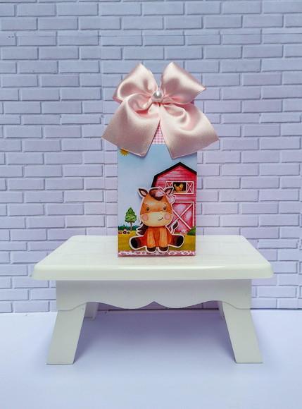Personalizados Fazendinha Rosa 50 Peças