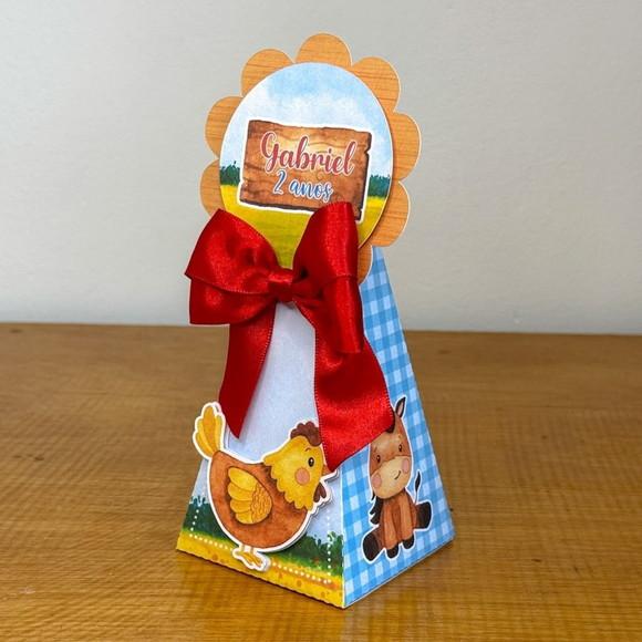 Personalizados Fazendinha Vermelha 30 Peças