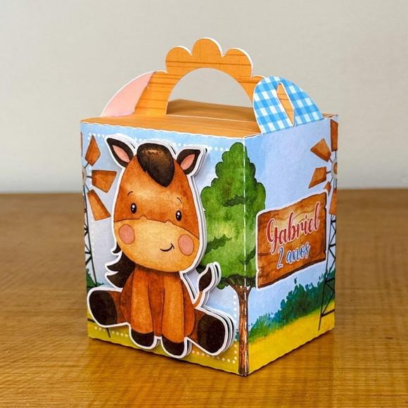 Personalizados Fazendinha Vermelha 50 Peças
