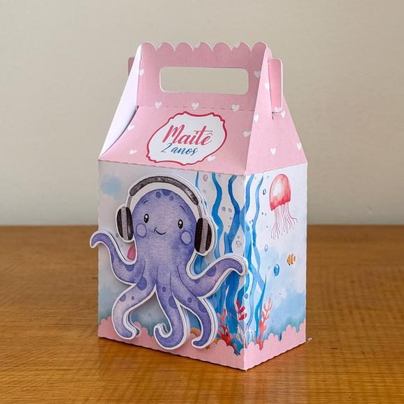 Personalizados Fundo do Mar Menina Rosa 40 Peças