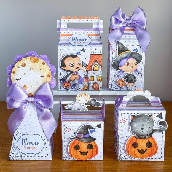 Personalizados Halloween 60 Peças