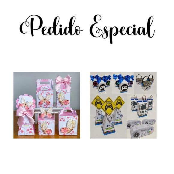 Personalizados Hello Kitty e Vídeo Gamer 30 Peças