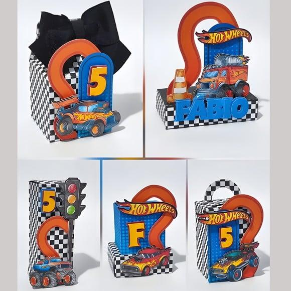 Personalizados Hotwheels 60 Peças