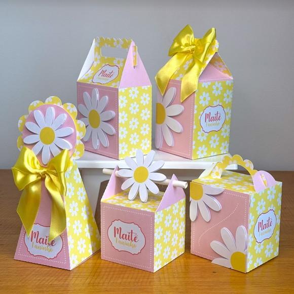 Personalizados Margaridas 40 Peças