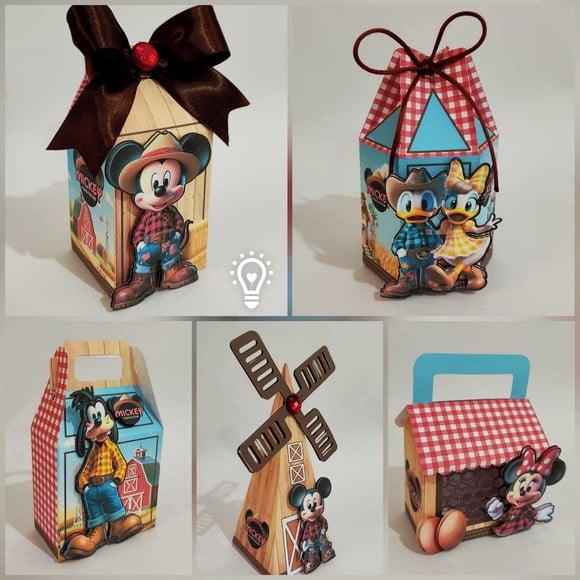 Personalizados Mickey Fazendeiro 30 Peças