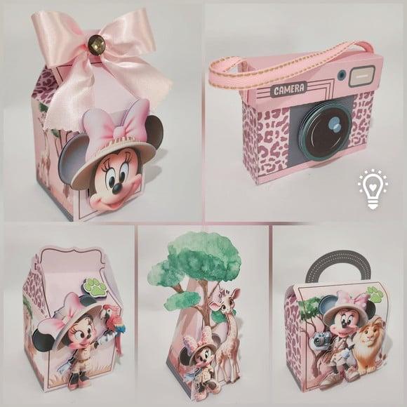 Personalizados Minnie Safari 60 Peças