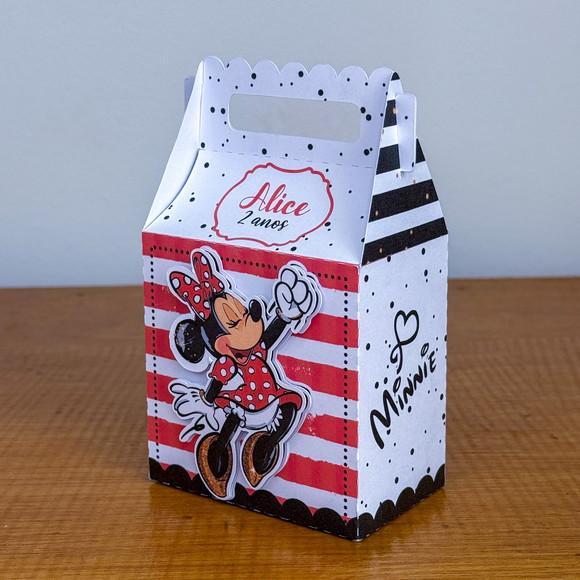 Personalizados Minnie Vermelha 20 Peça