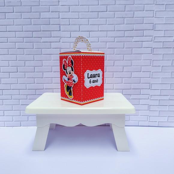 Personalizados Minnie Vermelha  luxo 3d