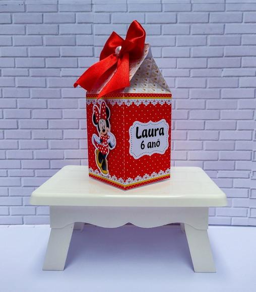 Personalizados Minnie Vermelha 60 Peças