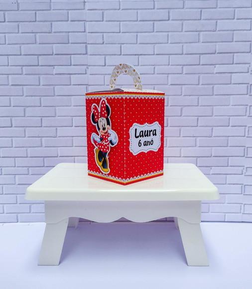 Personalizados Minnie Vermelha 60 Peças
