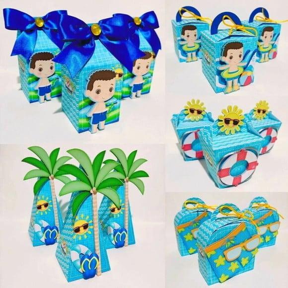 Personalizados Pool Party Menino 60 Peças