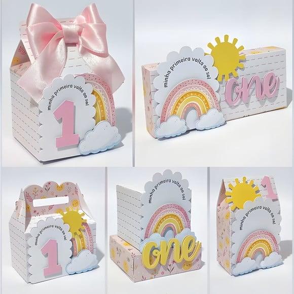 Personalizados Primeira Volta ao Sol Menina 50 Peça