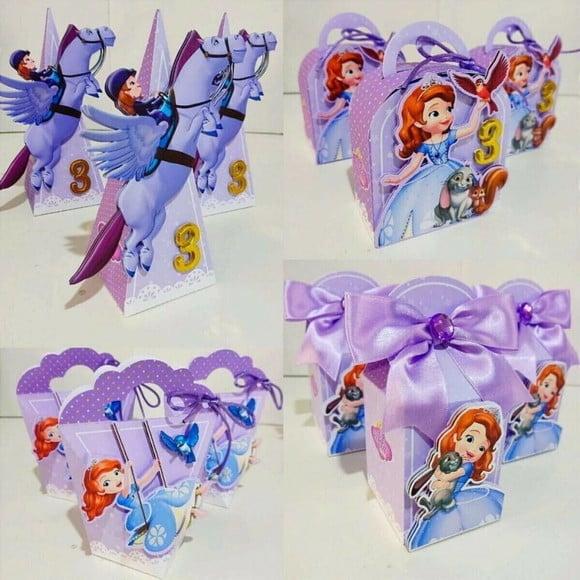 Personalizados Princesa Sofia 60 Peças