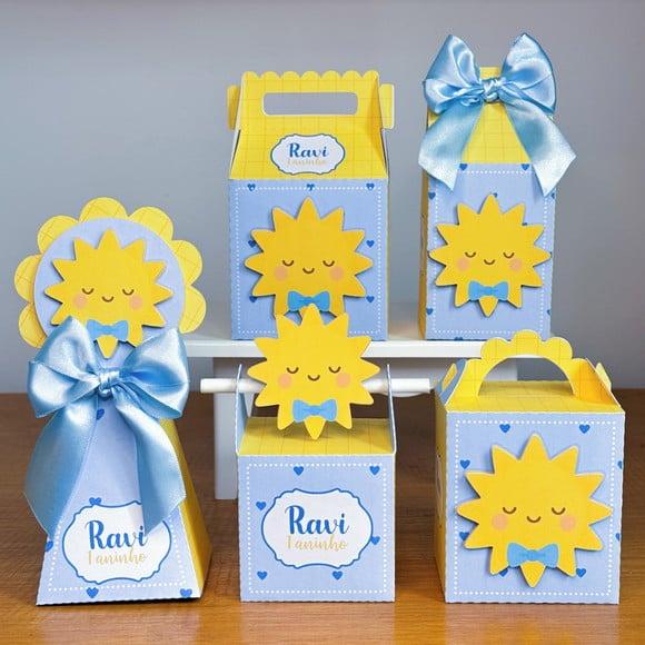 Personalizados Raio de Sol Menino 30 Peças