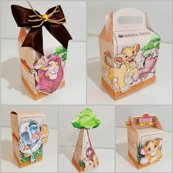 Personalizados Rei Leão 30 Peças