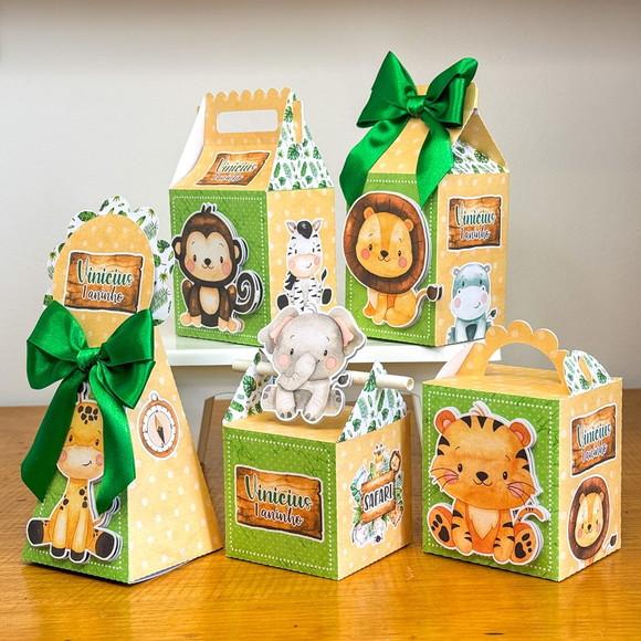 Personalizados Safari Baby 50 Peças