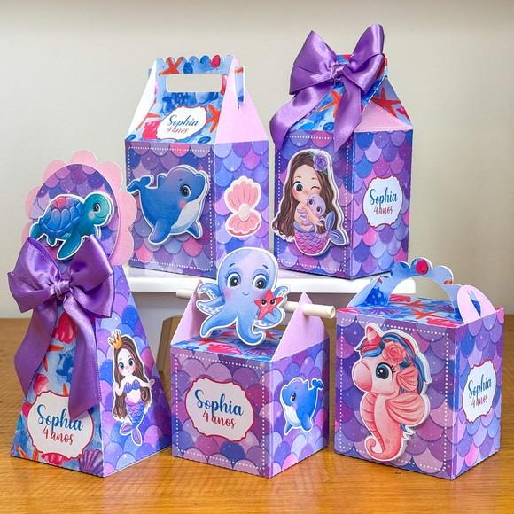 Personalizados Sereia 30 Peças