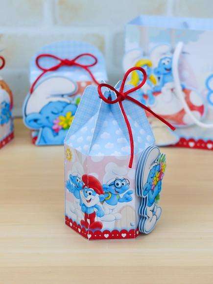 Personalizados Smurfs 40 Peças