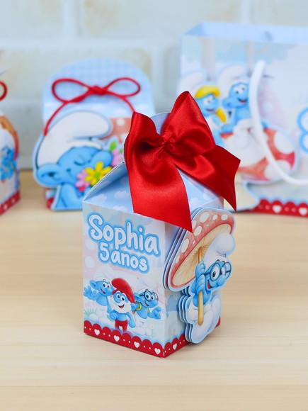 Personalizados Smurfs 60 Peças