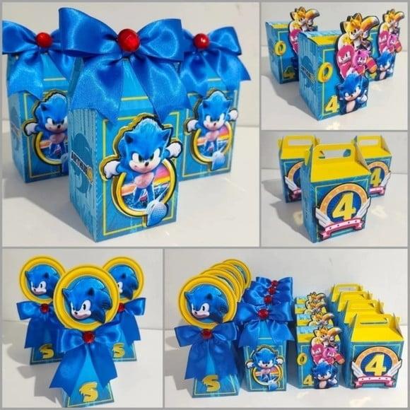Personalizados Sonic 40 Peças