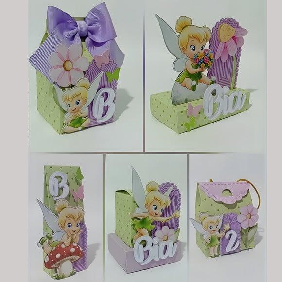 Personalizados Tinker Bell - Sininho Baby 60 Peças