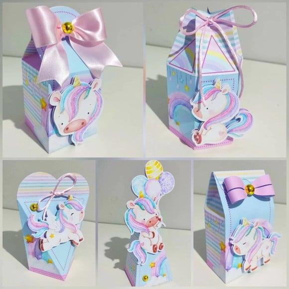 Personalizados Unicórnio Candy 20 Peças
