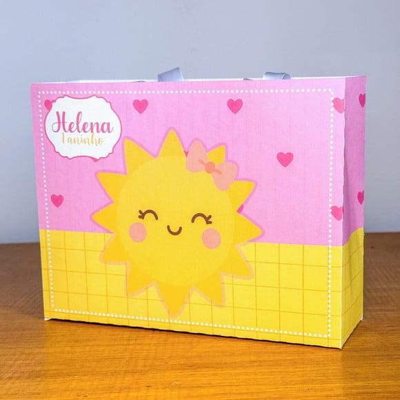Sacola Personalizada Raio de Sol Menina