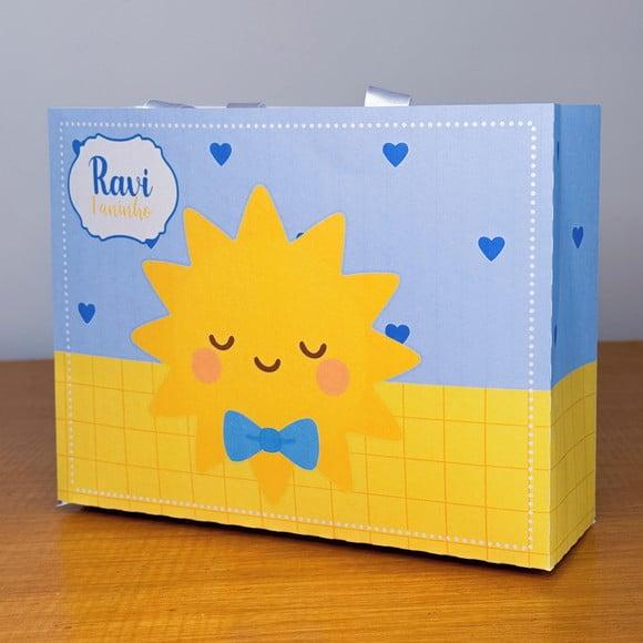 Sacola Personalizada Raio de Sol Menino