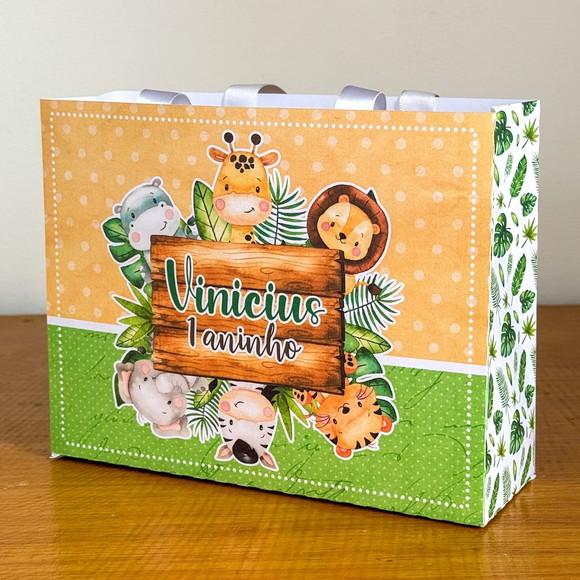 Sacola Personalizada Safari Baby
