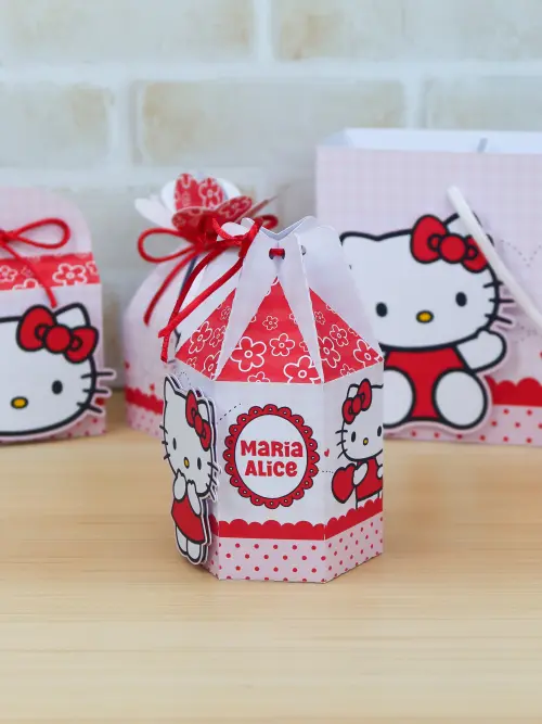 Personalizados Hello Kitty Vermelha