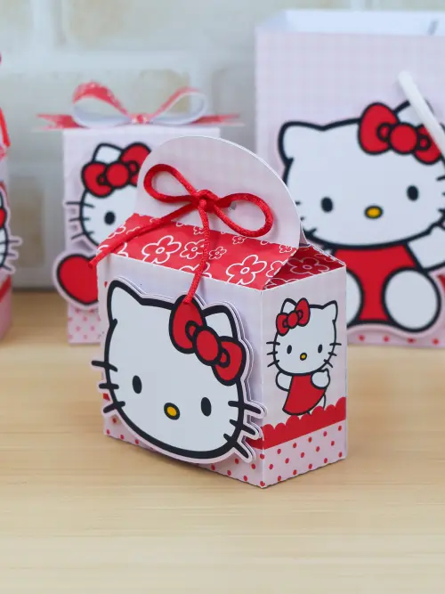 Personalizados Hello Kitty Vermelha