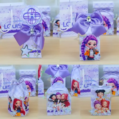 Lembrancinha Guerreiras do K Pop 20 Peças