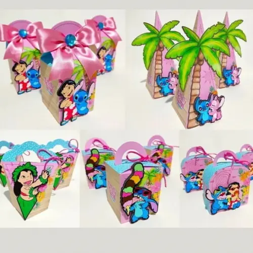 Lembrancinha Lilo e Stitch 20 Peças