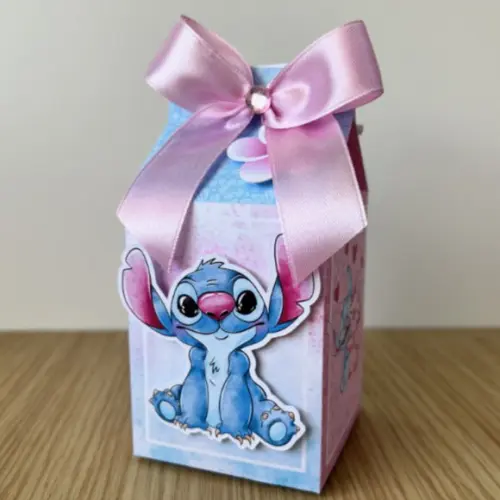 Lembrancinha Stitch e Angel 60 Peças